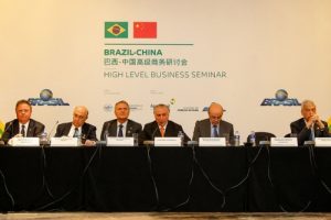  Blairo Maggi fala na China sobre ações do setor ao lado de Meirelles, Renan, Temer e José Serra  